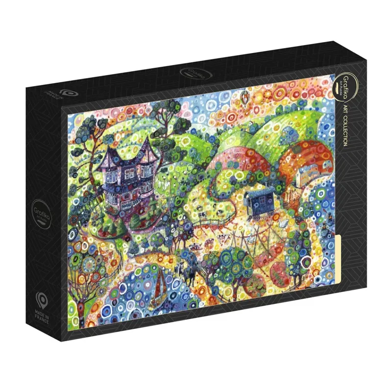 Puzzle Visit Devon - 1000 pièces van Grafika – doos 2 van 2
