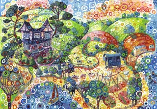 Puzzle Visit Devon - 1000 pièces van Grafika – doos 1 van 2