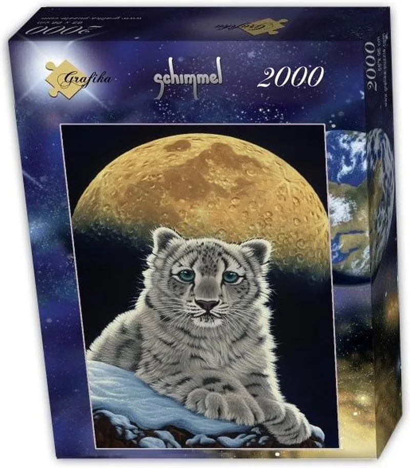 Schim Schimmel legpuzzel Moon Leopard 2000 stukjes from Grafika – box