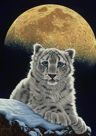 Schim Schimmel - Moon Leopard (1500) from Grafika – box 1 of 2