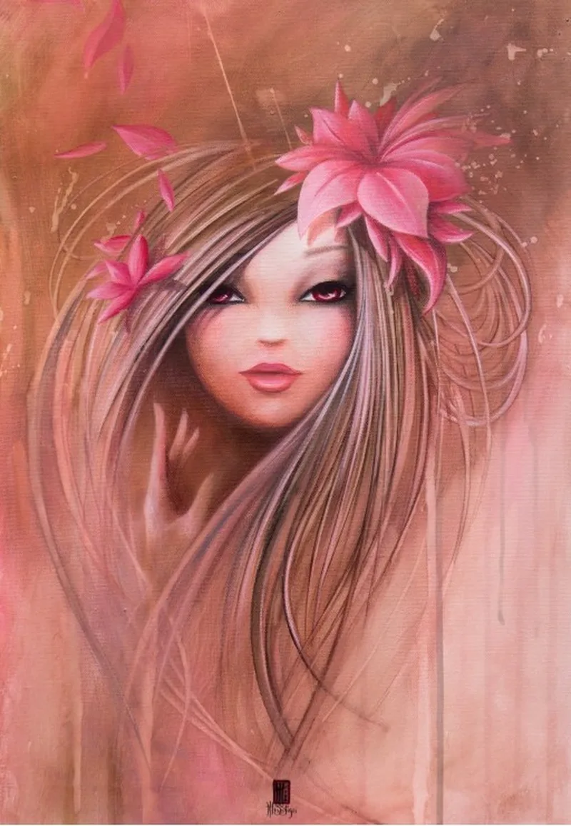 Sweet Pinky Girl - Puzzel 1000PCS from Grafika – box