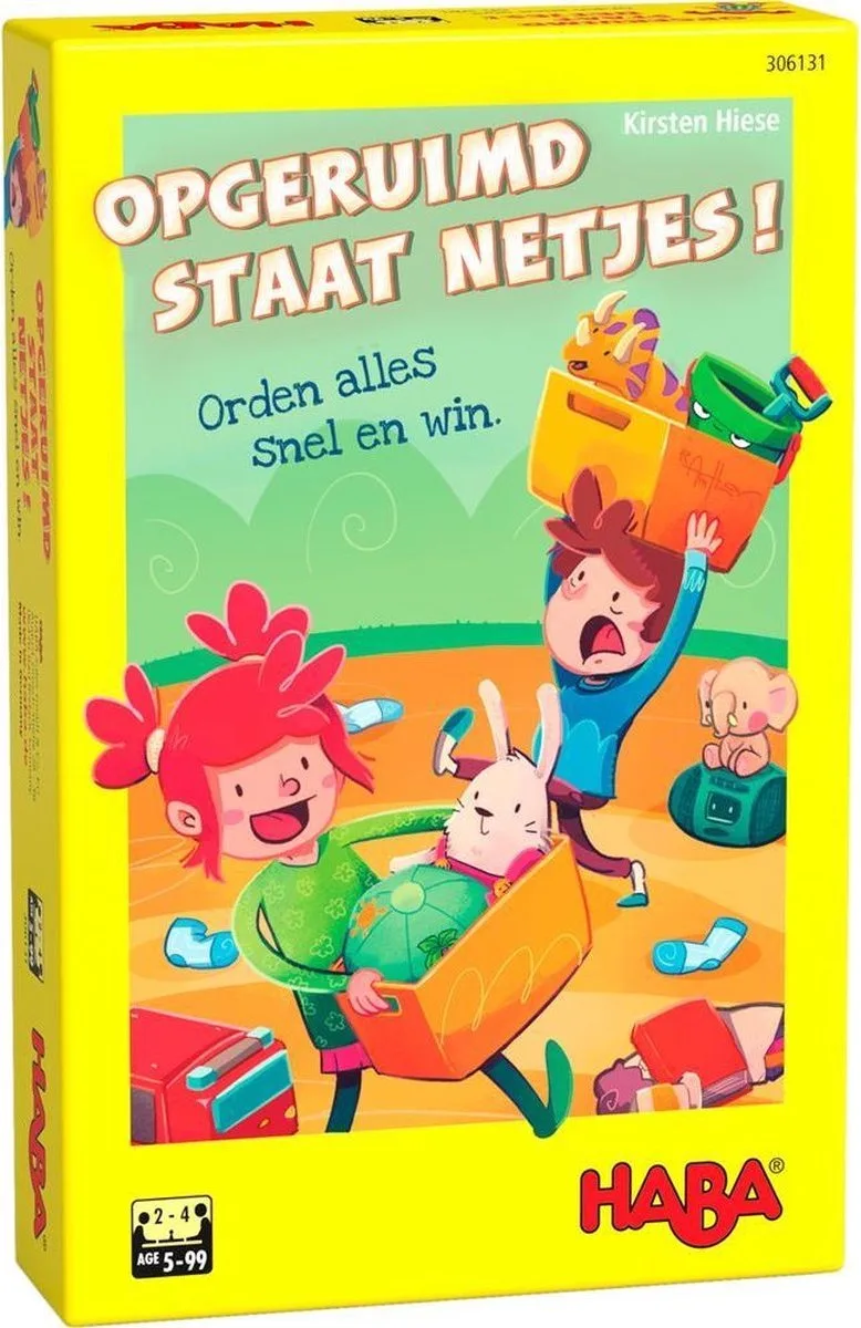 behendigheidsspel Opgeruimd staat netjes fra HABA – æske