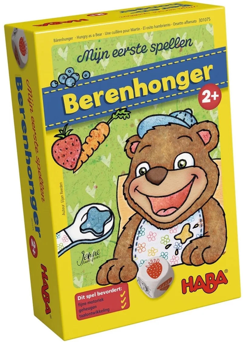 Berenhonger – Geheugenspel voor Kinderen – Mijn Eerste Spelen – Duits – 2+ Jaar from HABA – box