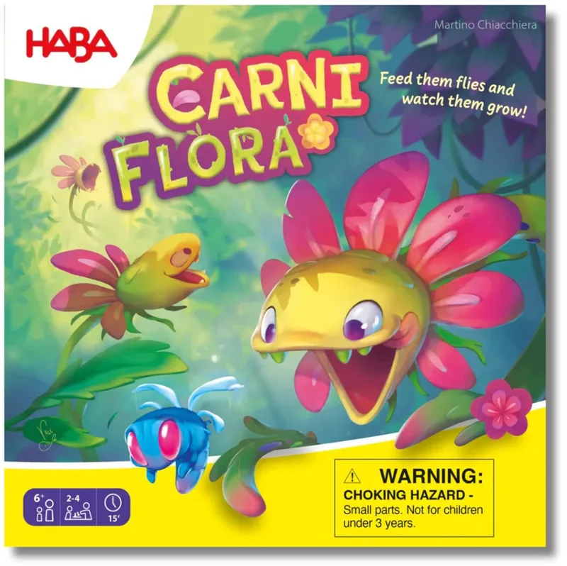 bordspel Carni Flora - educatief kinderspel vol strategie. från HABA, utgåva Meerkleurig – kartong