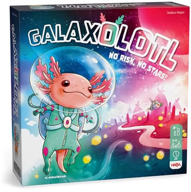 bordspel Galaxolotl - spannend ruimteavontuur voor kinderen. fra HABA – æske