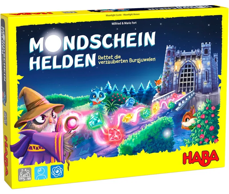 Bordspel Helden Van Het Maanlicht (de) från HABA – kartong