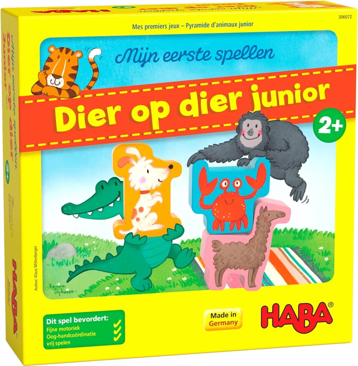 Bordspel Mijn Eerste Spellen – Dier Op Dier Junior (fr) från HABA – kartong