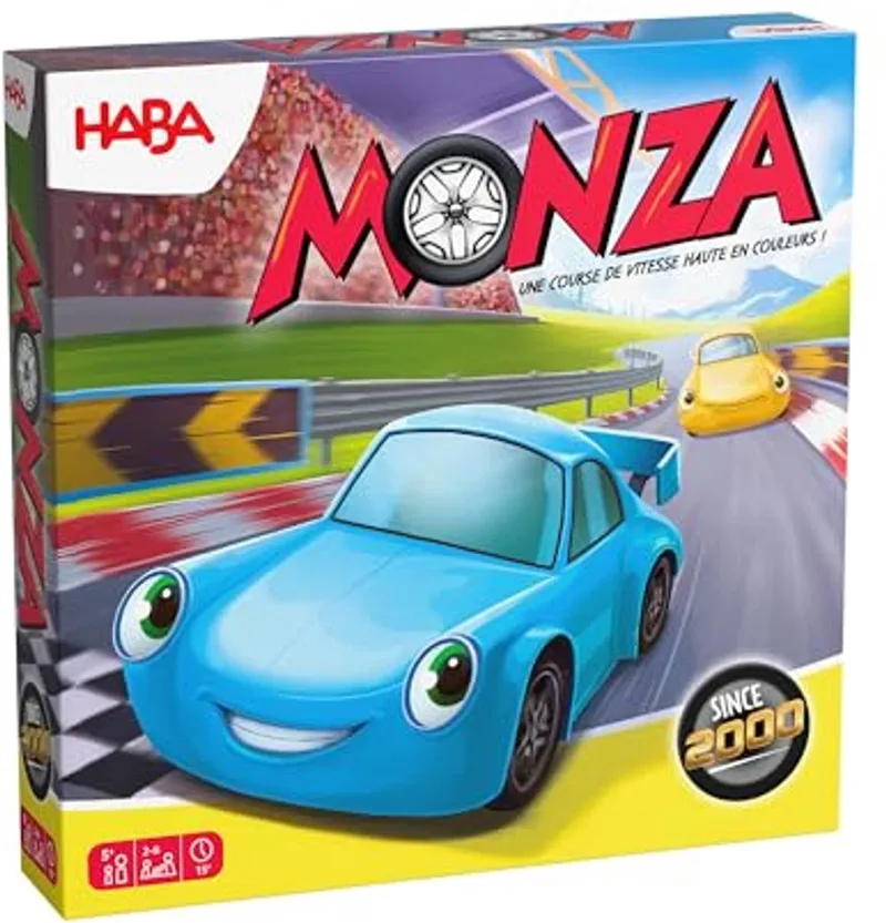 bordspel Monza 2.0 - familiespel raceauto's strategie. från HABA – kartong
