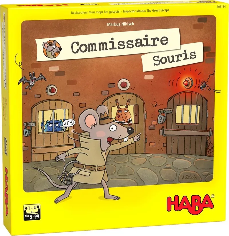 Bordspel Rechercheur Muis Stopt Het Gespuis! (fr) från HABA – kartong