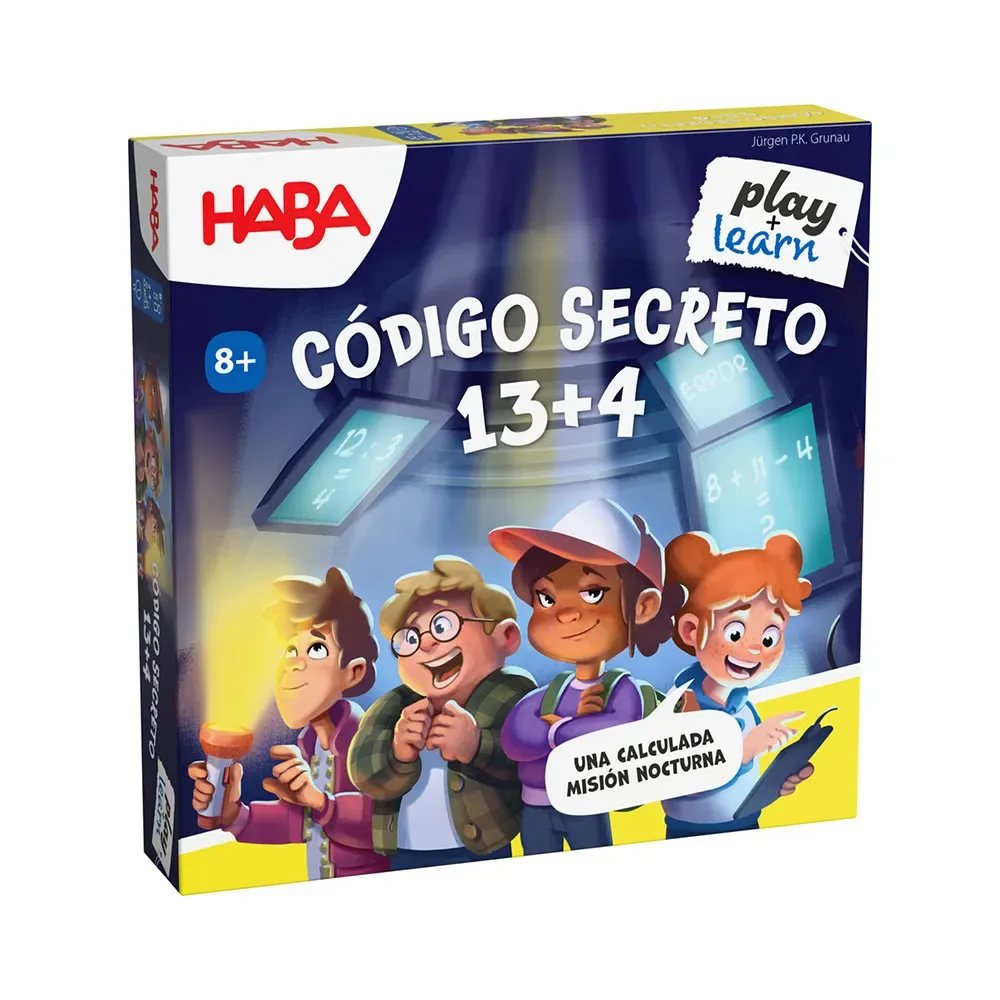 Código Secreto 13+4 från HABA – kartong