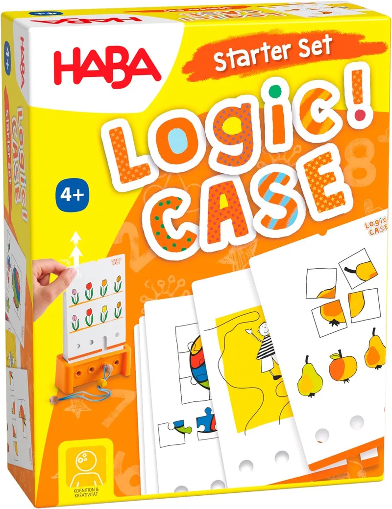 Denkspel LogiCASE Starter Set 4+ från HABA, utgåva Meerkleurig – kartong