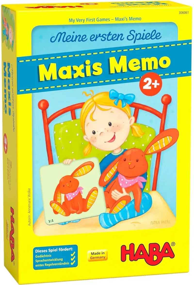 Denkspel Mijn Eerste Spellen Maxi's Memo Junior (de) från HABA – kartong