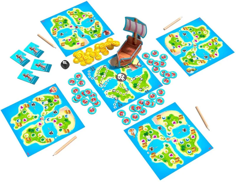 Doodshoofdeiland - Coöperatief spel - 6+ från HABA – kartong