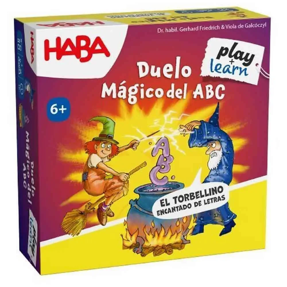 Duelo Mágico Del Abc från HABA – kartong
