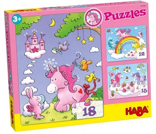Eenhoorn Flonkerglans (12, 15, 18) von HABA – Schachtel 1 von 4