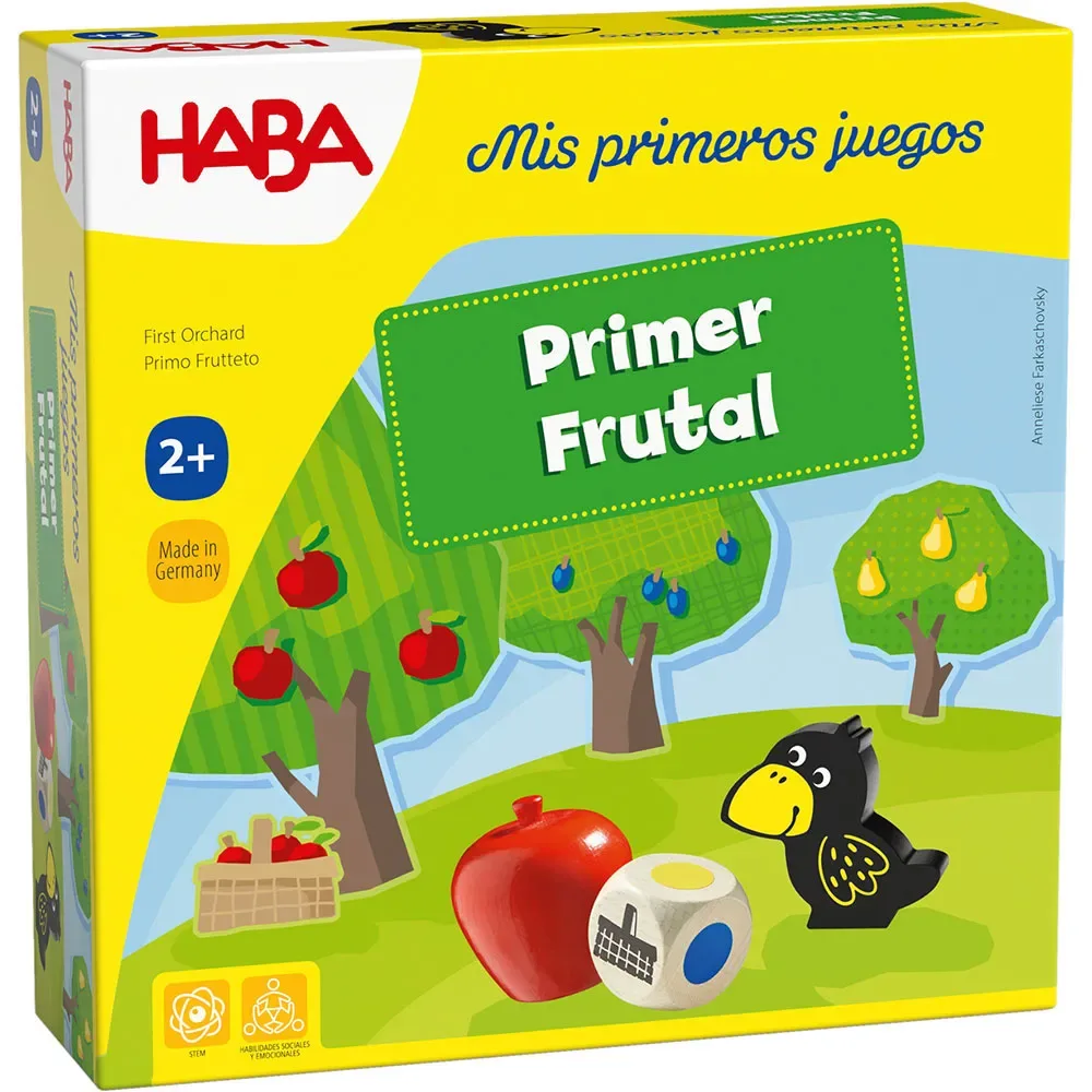 Eerste Fruitbordspel från HABA – kartong