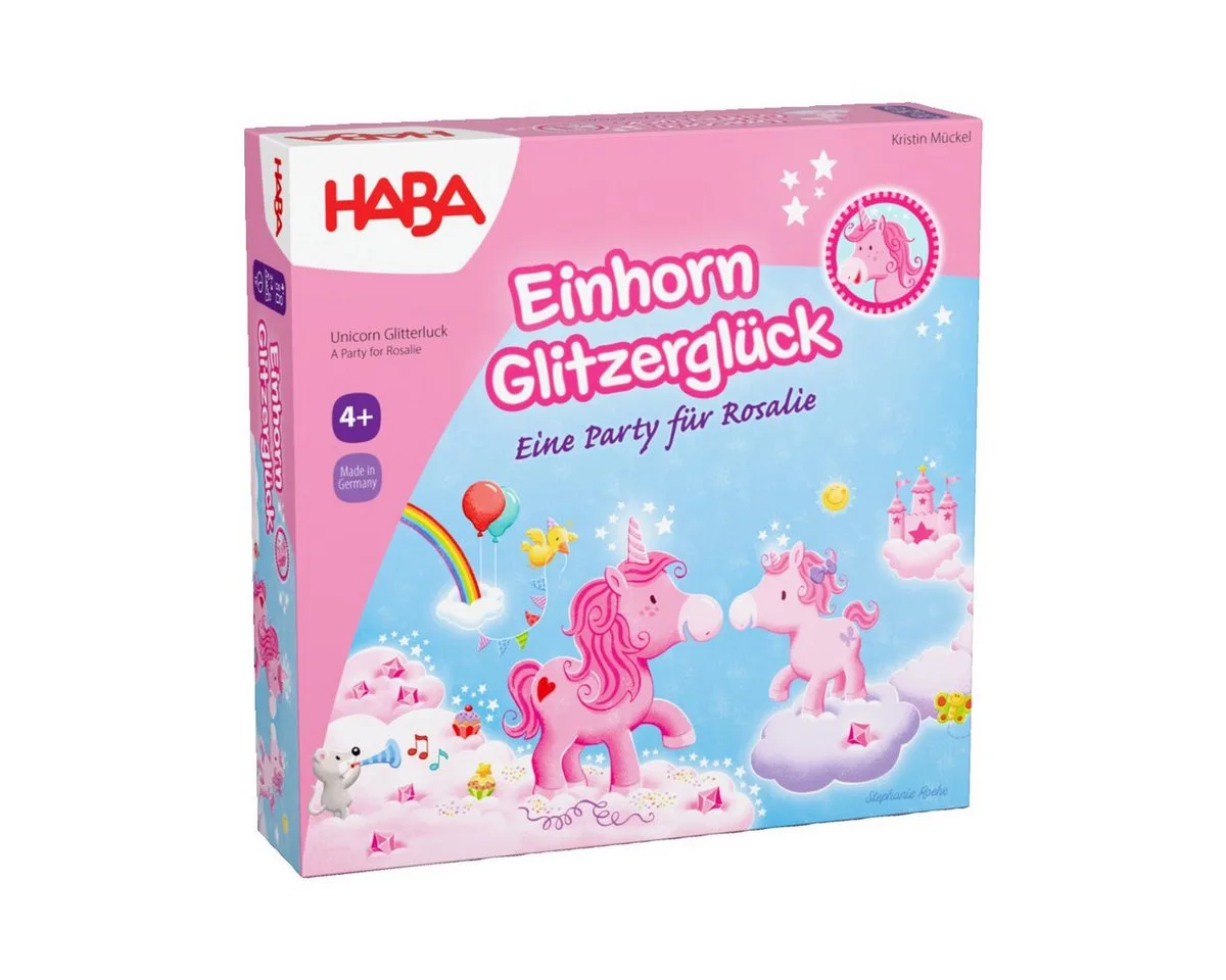 Einhorn Glitzerglück Eine Party für Rosalie von HABA, Ausgabe Mehrfarbig – Schachtel