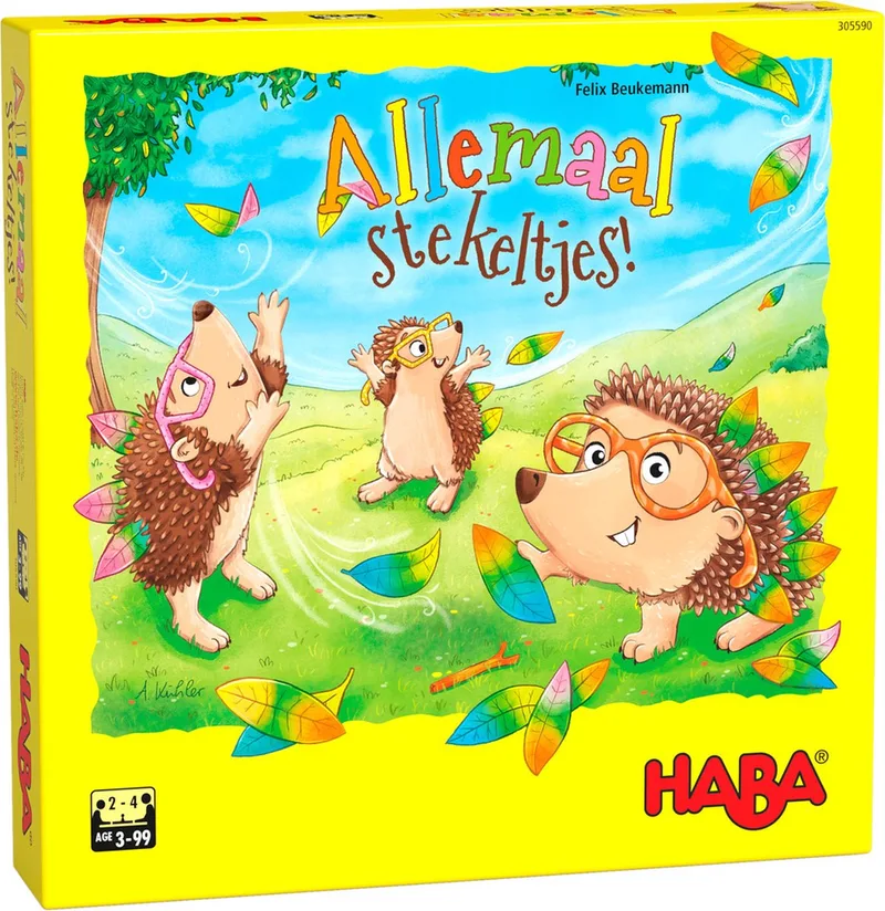Geheugenspel Allemaal Stekeltjes! från HABA – kartong