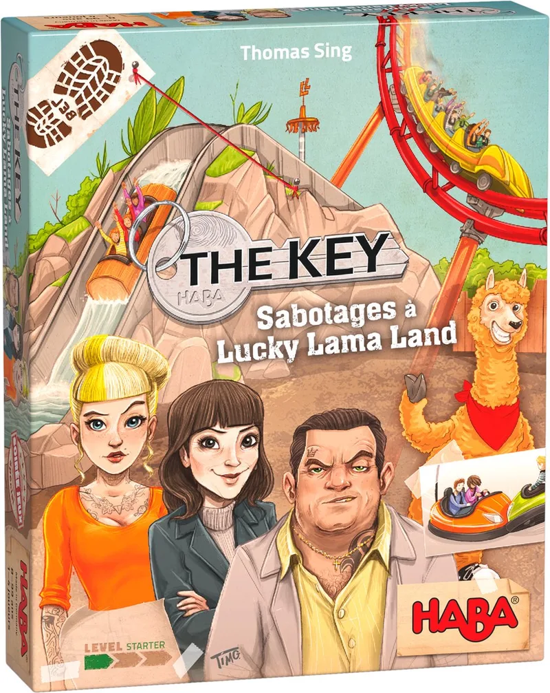 Haba The Key Sabotage In Lucky Lama Land från HABA – kartong