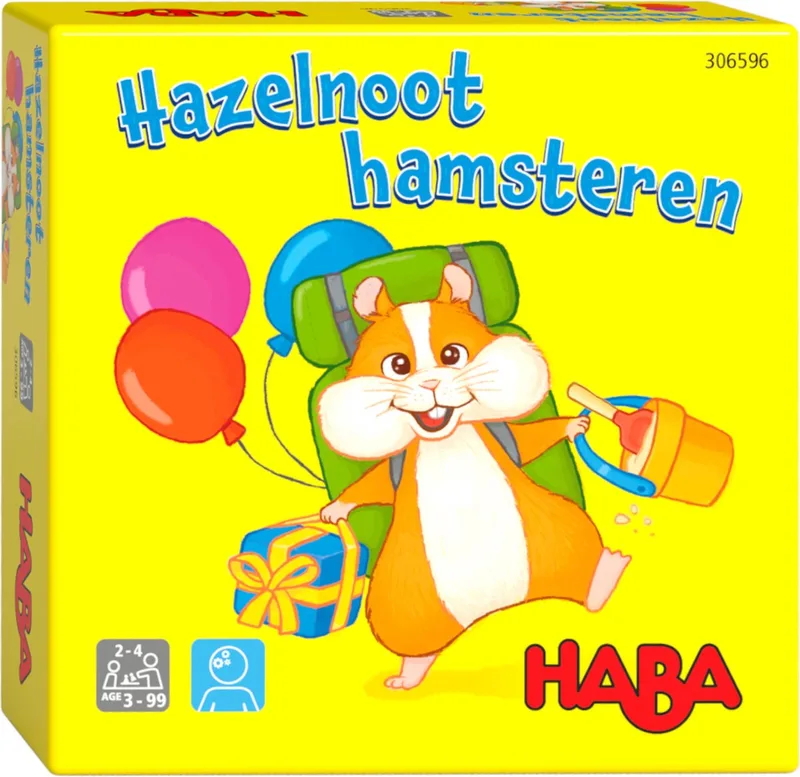 Hazelnoot Hamsteren - Bordspel from HABA – box