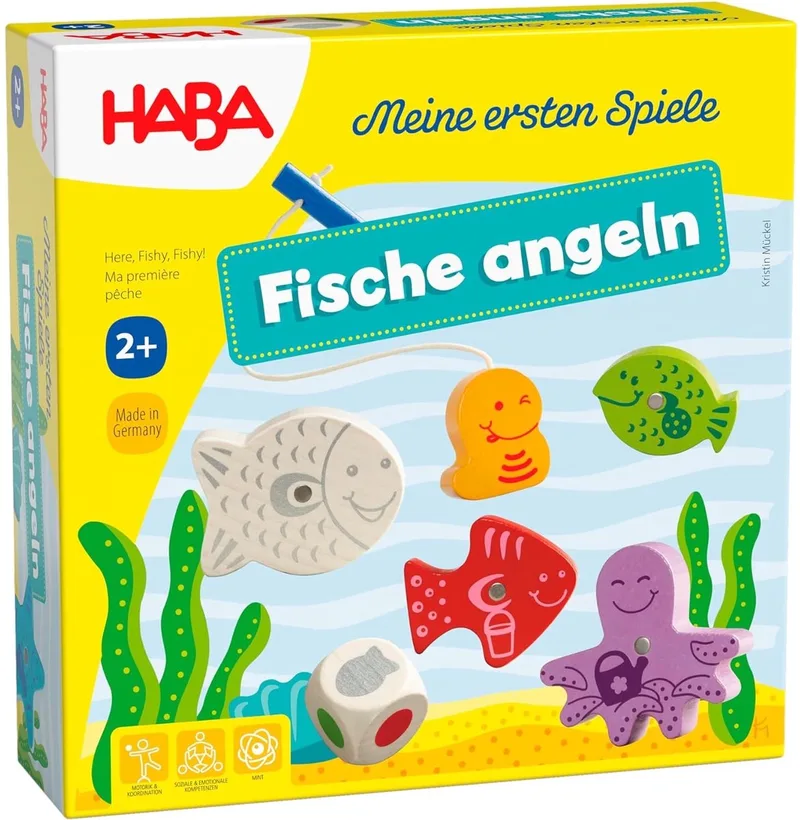 Hengelspel Meine Ersten Spiele- Fische Angeln (du) fra HABA – æske