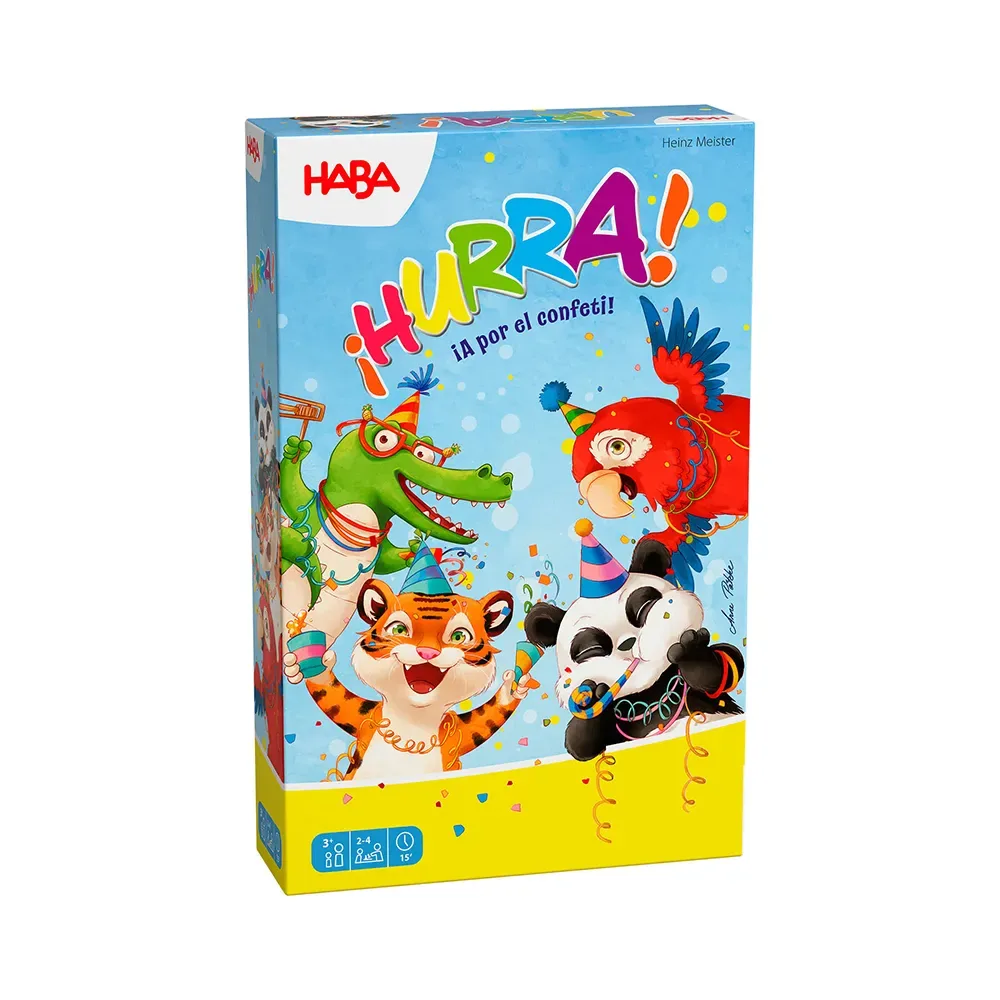 ¡hurra! Bordspel från HABA – kartong