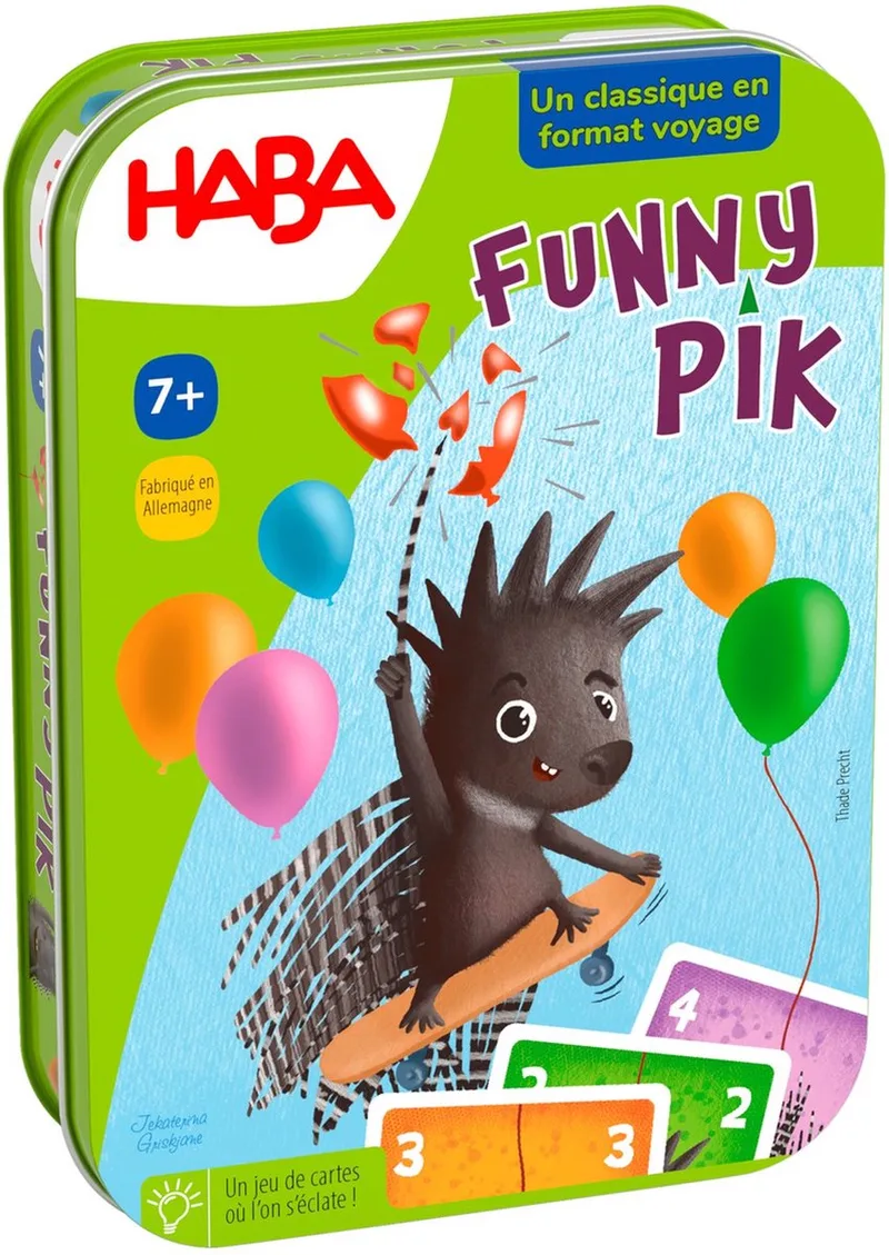 kaartspel Funny Pik - educatief familiespel voor kinderen. from HABA, Multicolor edition – box