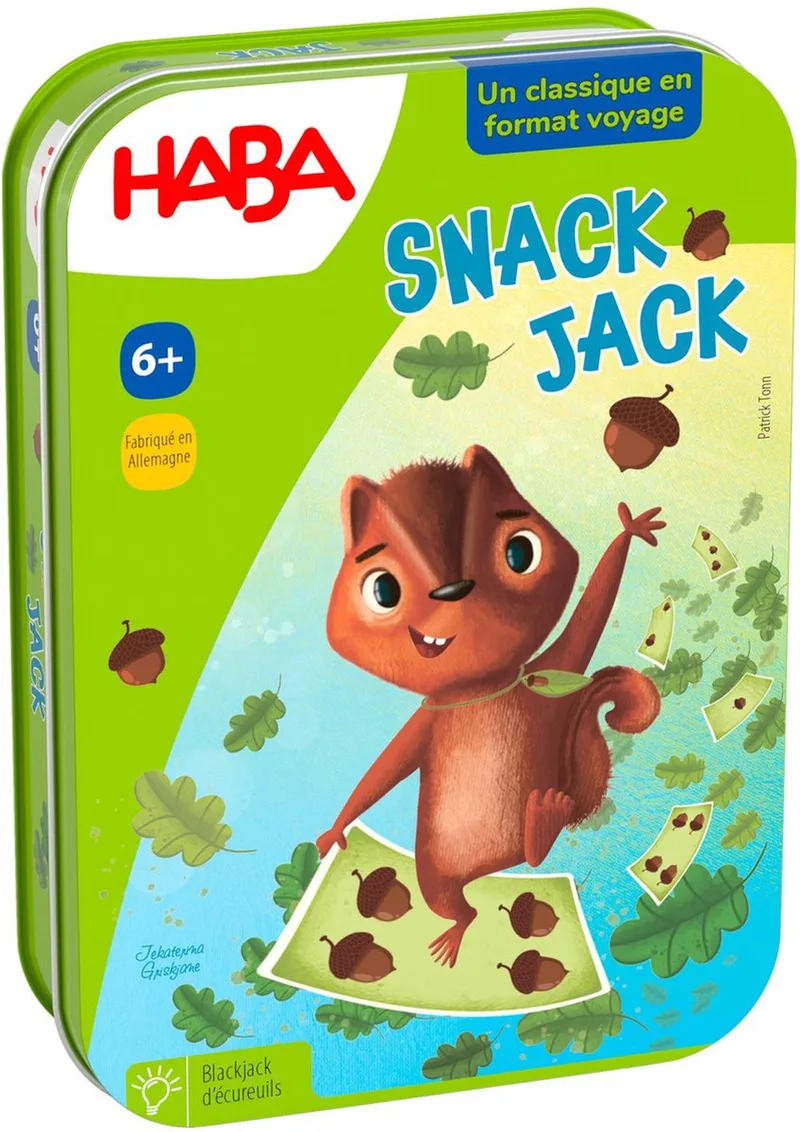 kaartspel Snack Jack educatief kinderspel karton. de HABA, édition Multicolor – boîte