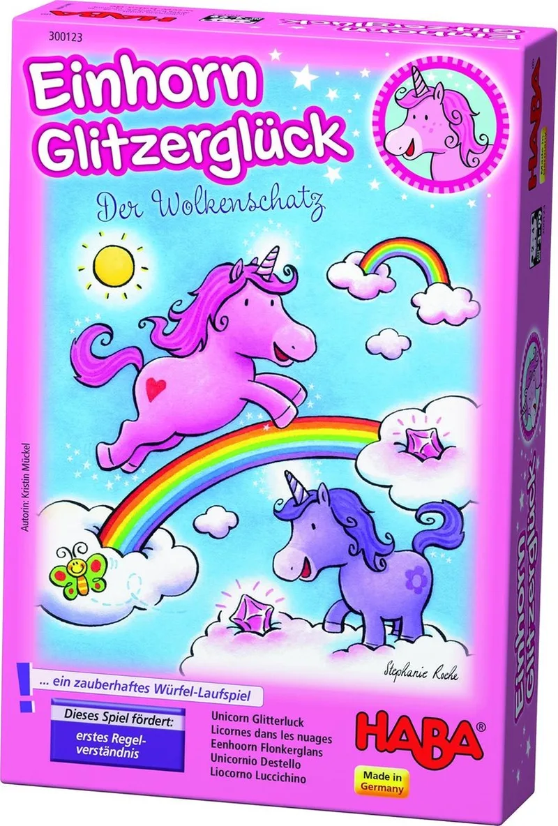 kinderspel Einhorn Glitzerglück- Der Wolkenschatz from HABA – box
