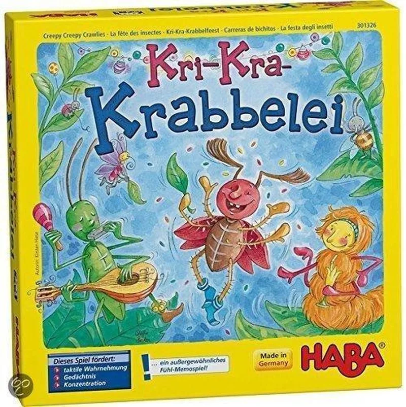 Kri-Kra-Krabbelfeest från HABA – kartong