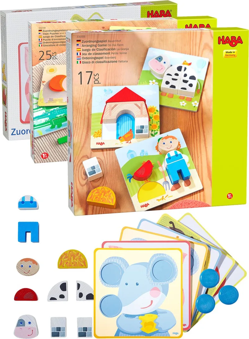 Lernspielzeug Zuordnungsspielzeuge de HABA, édition Multi-coloured – boîte