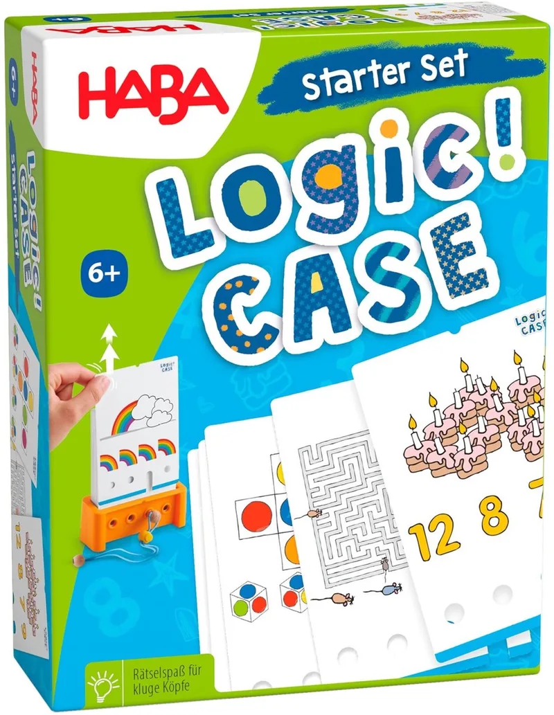 LogiCASE Startersset 6+ - Raadsels voor logisch denken - Reisspel de HABA, édition Meerkleurig – boîte