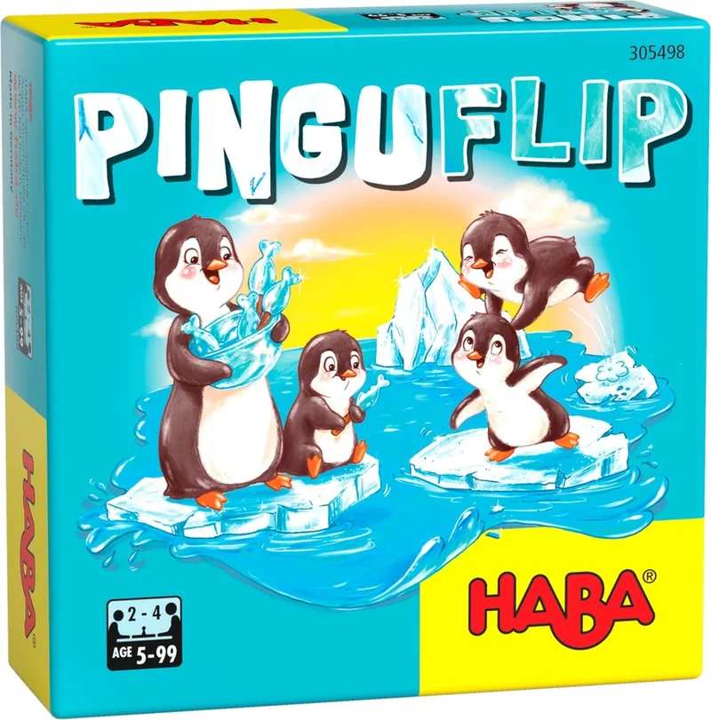 loopspel Pinguflip from HABA – box