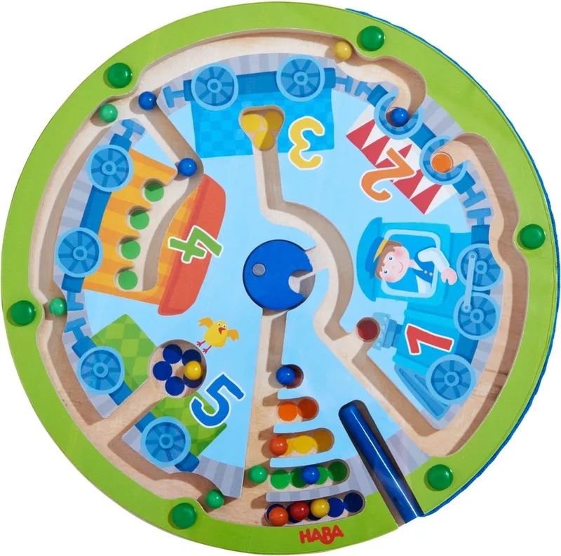 Magneetspel Telprettrein from HABA, Multicolour edition – box