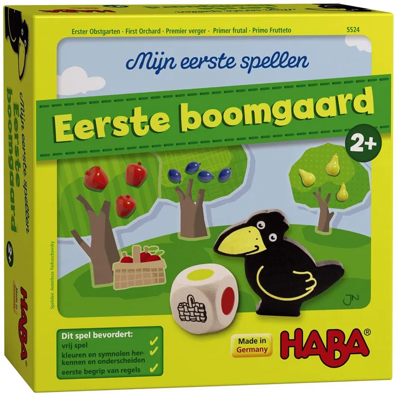 Mijn Eerste Spellen - Eerste Boomgaard - kinderspel from HABA – box