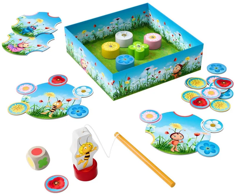 Mijn Eerste Spellen - Maya de Bij Bloemen Vissen from HABA – box