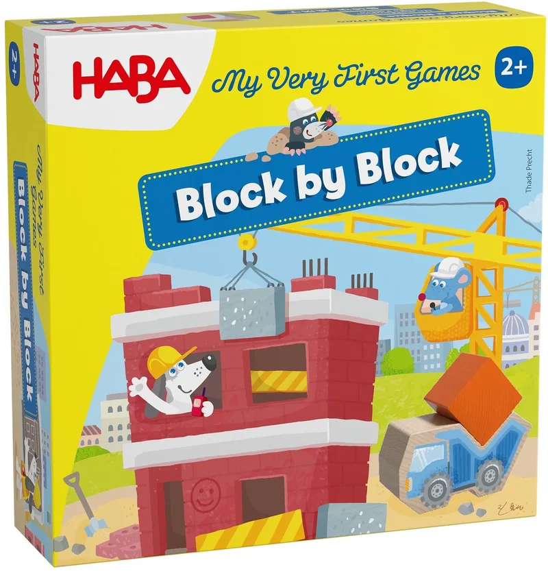 Mijn eerste spellen - Steen op steen - 2+ de HABA, édition Meerkleurig – boîte
