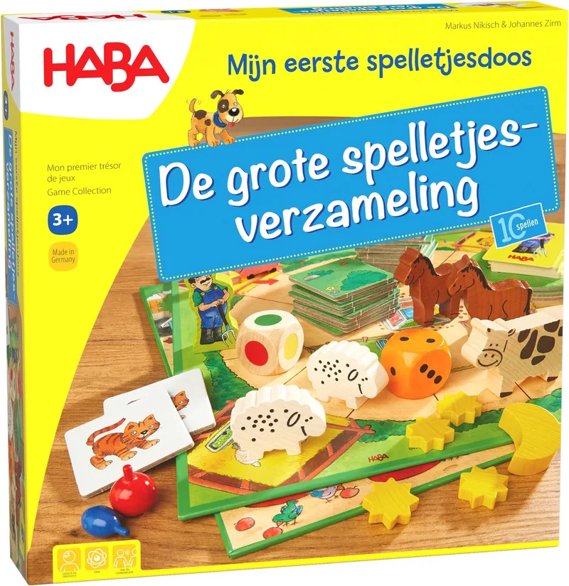 Mijn eerste spelletjesdoos - De grote spelletjesverzameling from HABA – box