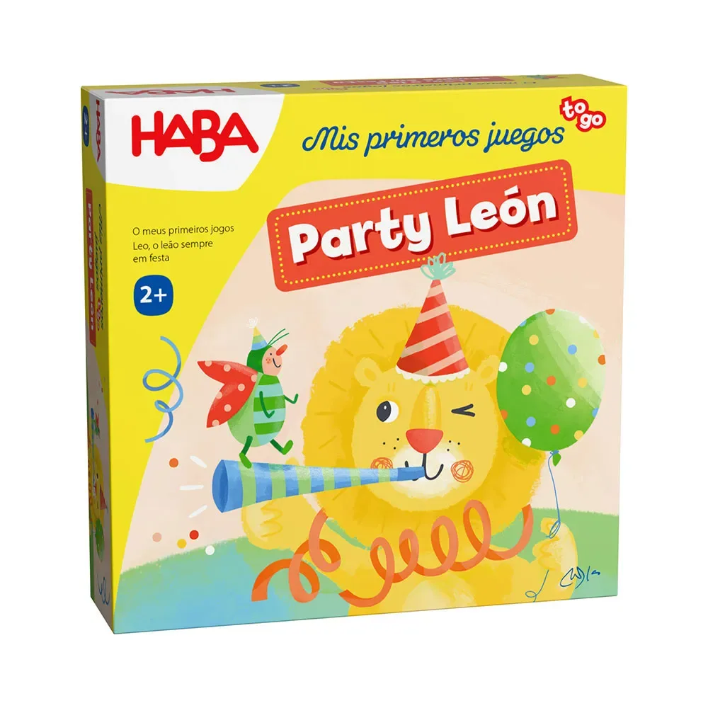 Mis Primeros Juegos Party León från HABA – kartong