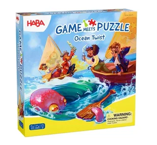 Jeu De Société Game Meets Puzzle Ocean Twist de HABA – boîte 1 sur 4