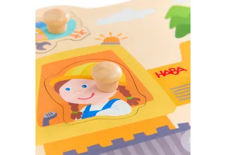 puzzel grijpmachine houten speelgoed voor peuters. von HABA, Ausgabe Mehrfarbig – Schachtel 3 von 3
