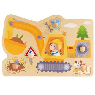 puzzel grijpmachine houten speelgoed voor peuters. von HABA, Ausgabe Mehrfarbig – Schachtel 1 von 3