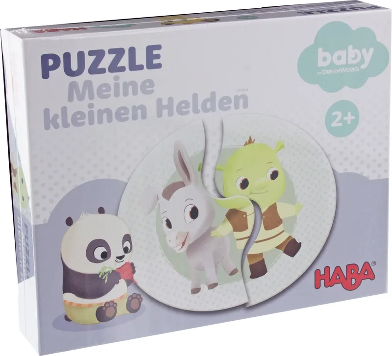 puzzel My Little Heroes, 12-delig, educatief speelgoed, kinderpuzzels, spelletjes, 302904 van HABA, editie Meerkleurig – doos