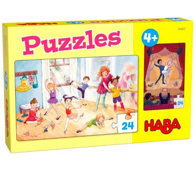 Puzzels Ballerina (2x 24) from HABA – box