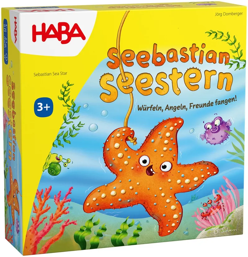 Sebastian Seastar 15 min Bordspel Training van de fijne motoriek (vaardigheid) from HABA – box