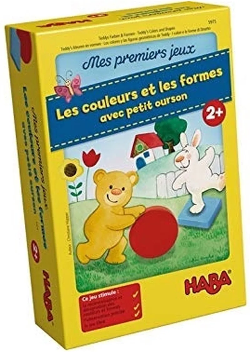 Speelgoed | Wooden Toys - !!! Jeu - Mes Premiers Jeux - Les Couleurs Et Les Form from HABA – box