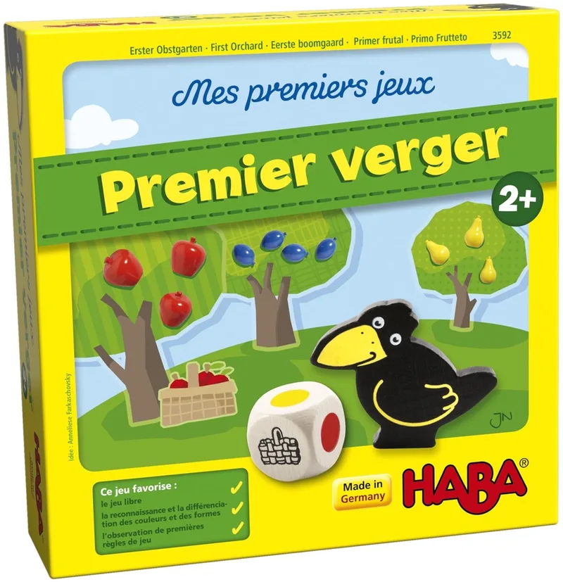 Speelgoed | Wooden Toys - !!! Jeu - Mes Premiers Jeux - Premier Verger (Frans) = from HABA – box