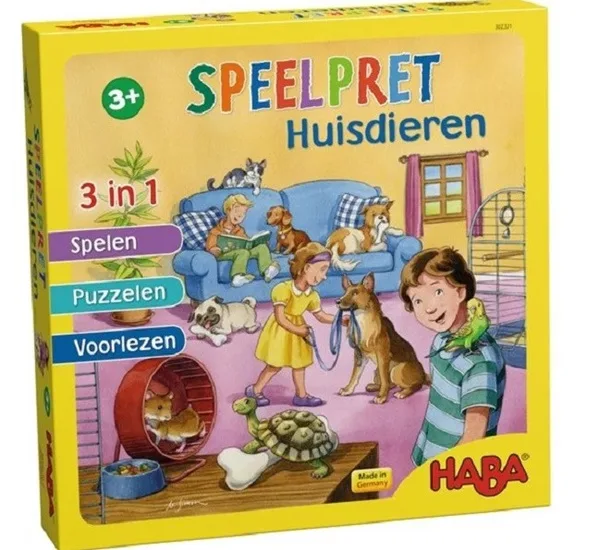 Speelpret Huisdieren - HABA fra HABA – æske