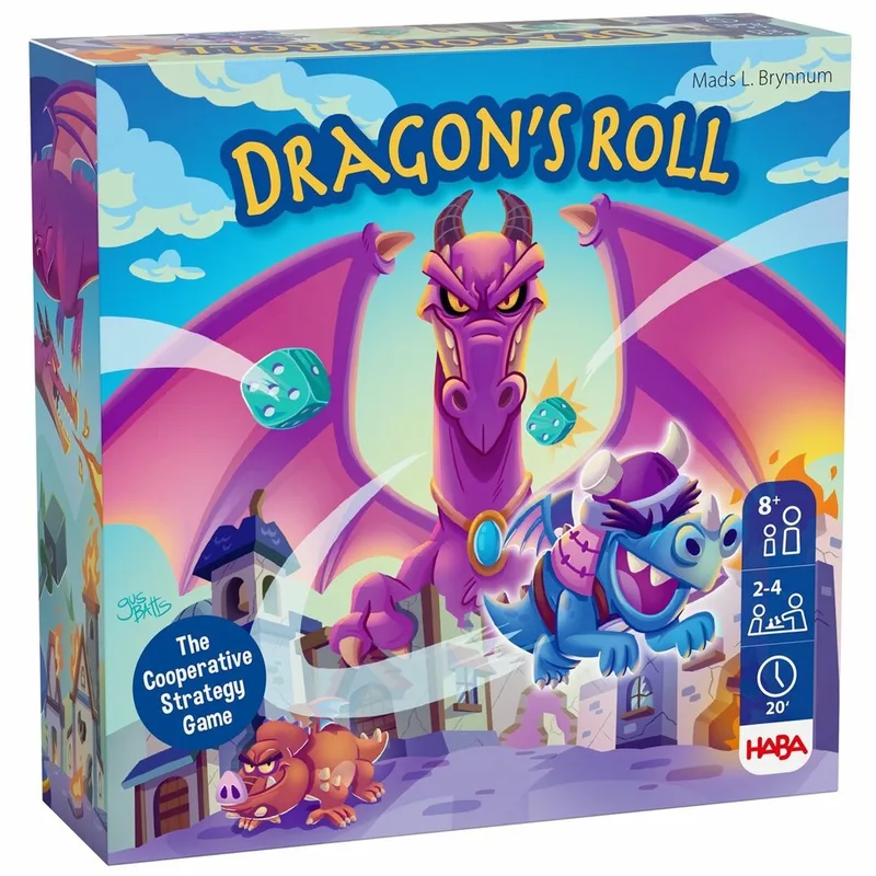 spel Dobbeldraken - Het coöperatieve dobbelspel vol spanning - 8 jaar + from HABA – box