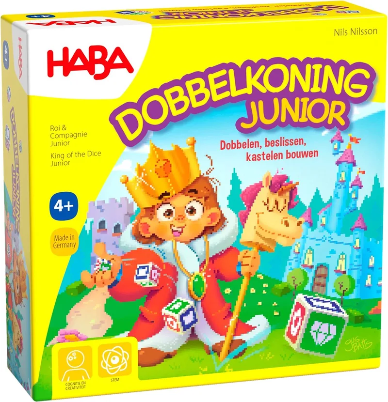 Spel - Dobbelkoning - Junior - 4+ from HABA – box
